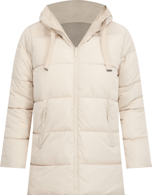 Women's 3/4 Reversible Puffer Jacket