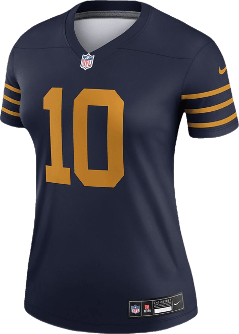 Women's Jordan Love Navy Green Bay Packers The 1923 Classic Legend Player Dri-fit Top