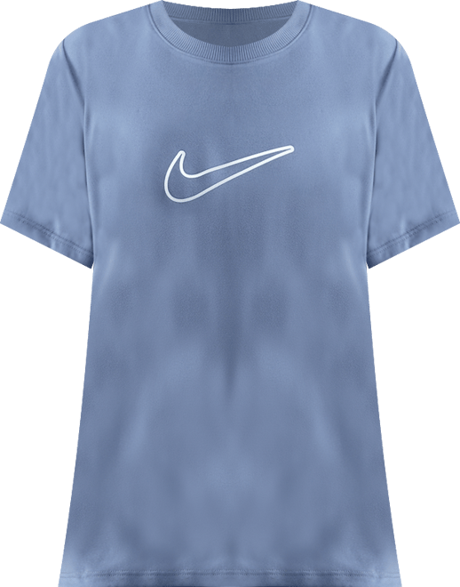 Nike One Fitted Dri-FIT top met korte mouwen voor meisjes