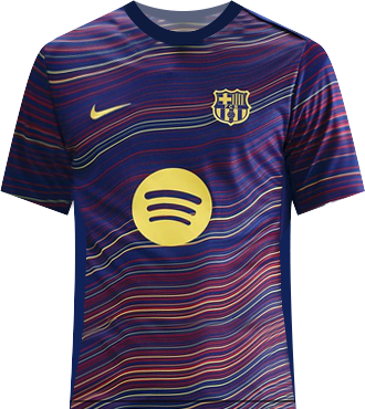 Nike FC Barcelona 25/26 Pre-Match Academy Home Top | Champs Sports