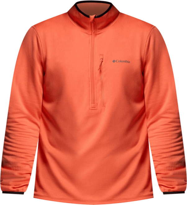 Men's Essential Hike™ Grid Fleece Half Zip Jacket