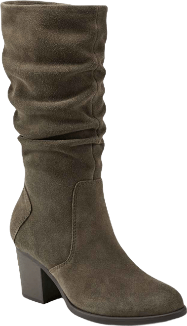 Women's Vine Narrow Calf Block Heel Boots