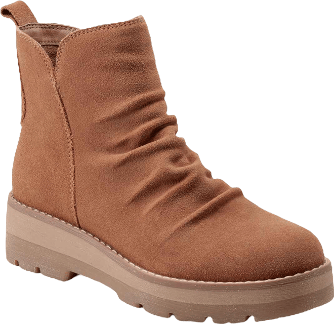 Women's Yonder Waterproof Ruched Lug Sole Booties