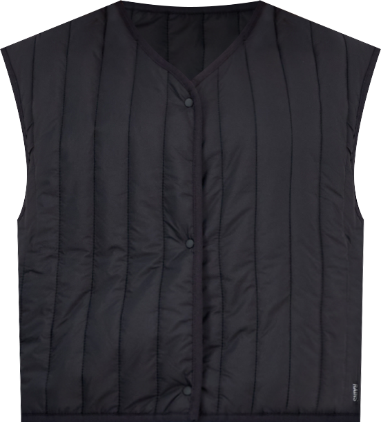 Women's Stand-Collar Zip-Front Vest