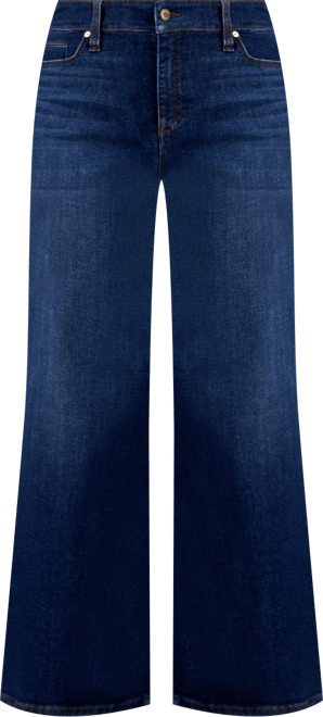 Petite High-Rise Wide-Leg Jeans, Macy's Exclusive