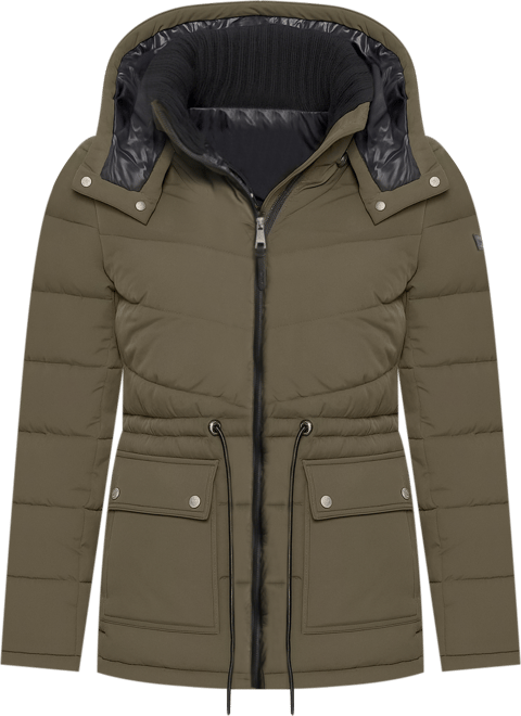 Women's Shine Hooded Anorak Puffer Coat