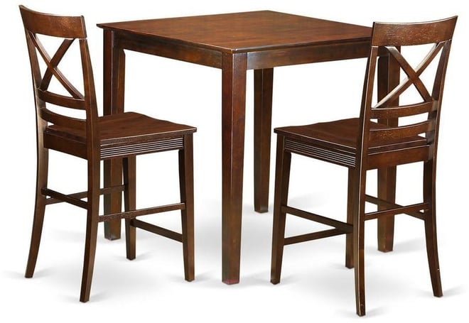 3 Pc Dining counter height set
