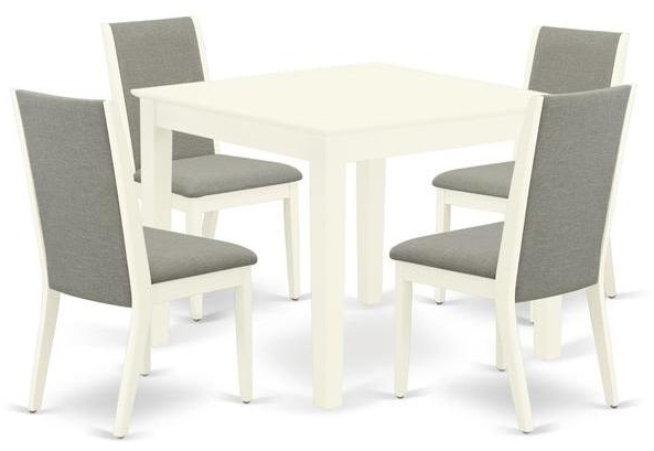 Dining Room Set Linen White