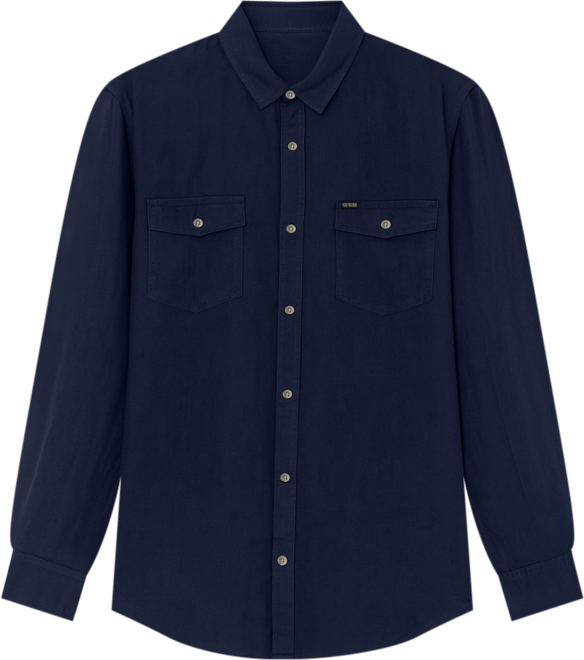 Men's Washed Fluid Shirt