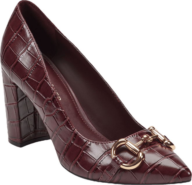 Women's Gruff Bit High Block Heel Pumps