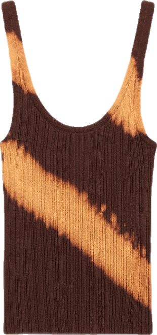 Women's Tie-Dye Knit Top