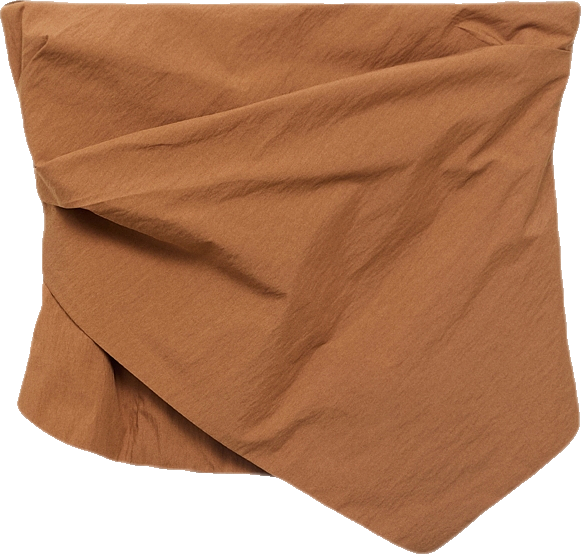 Women's Asymmetrical Strapless Top