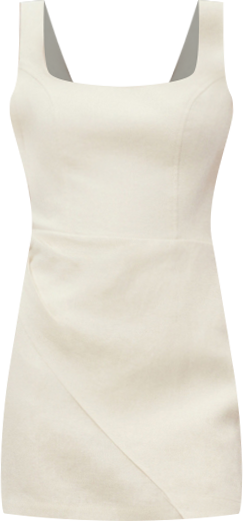Women's Short Linen Dress