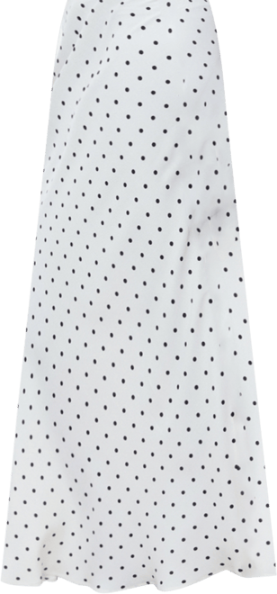 Women's Long Polka Dot Skirt