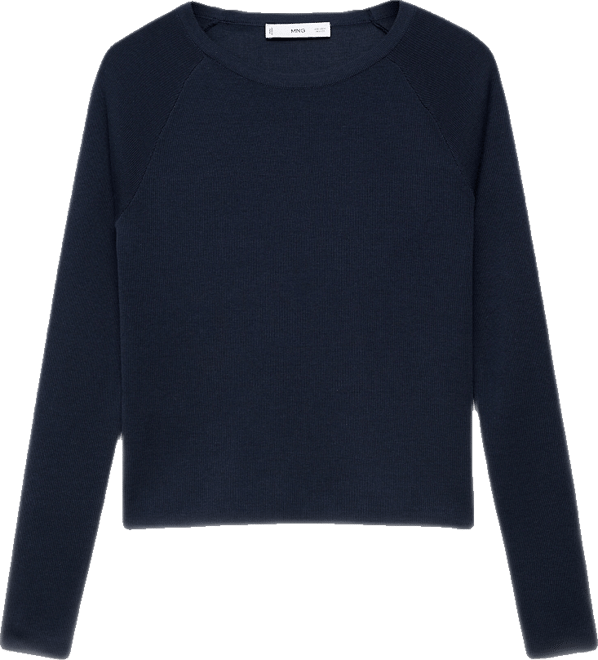 Women's Long-Sleeved Fine-Knit Sweater