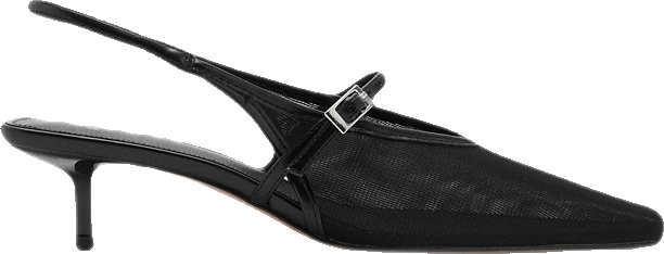 Women's Heeled Mesh Shoes