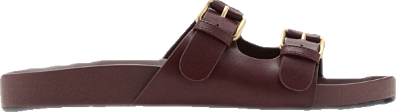 Women's Buckle Flat Sandals