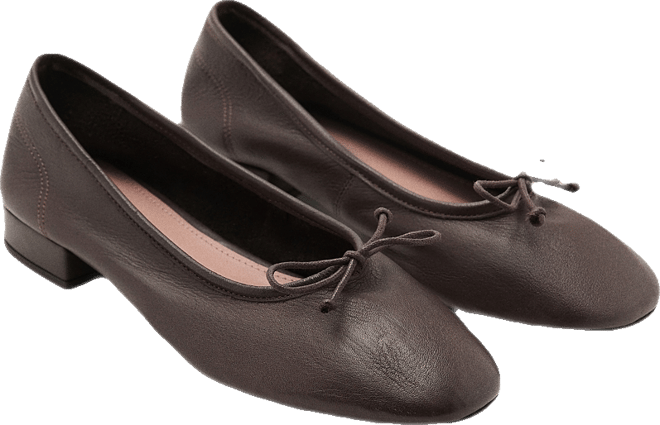 Women's Leather Ballet Flats