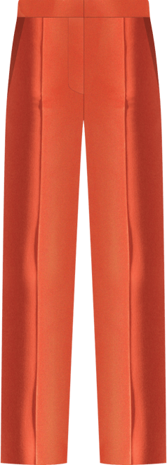 Women's Straight Mid-Rise Suit Pants