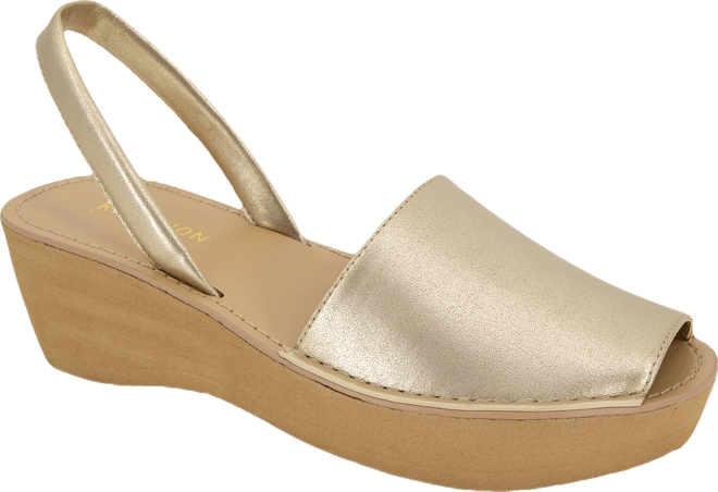 Women's Fine Glass Wedge Sandals