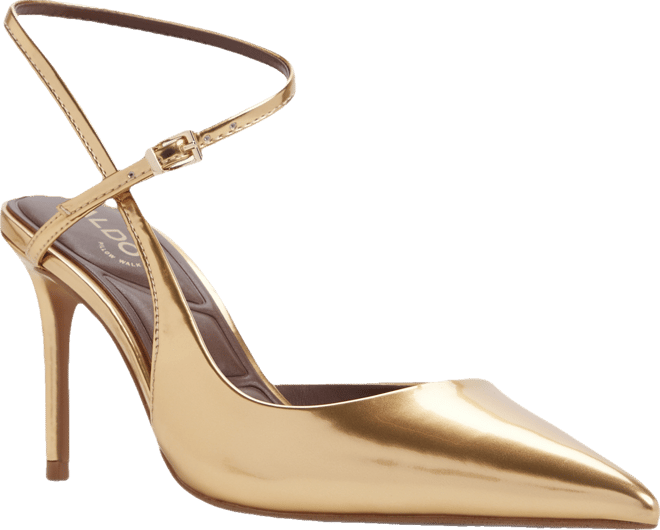 Women's Kymmberly Asymmetric Ankle-Strap High-Heel Pumps