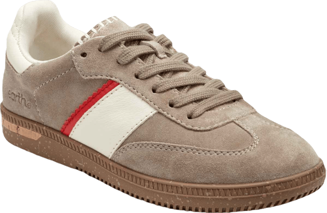 Women's Penny Stripe Lace-Up Sneakers