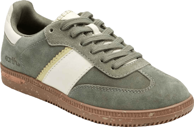 Women's Penny Stripe Lace-Up Sneakers