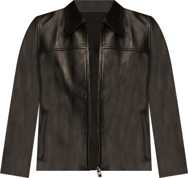 Women's Zip Up Leather Jacket