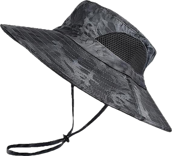 Wide Brim Sun Hat, Upf 50+ Uv Protection Waterproof Packable Bucket Hat for Men & Women, Fishing Hiking Beach Garden