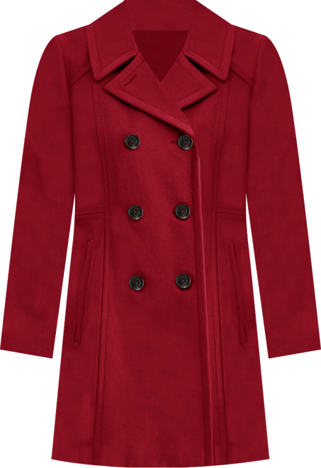Women's Double-Breasted Peacoat, Exclusively at Macy's