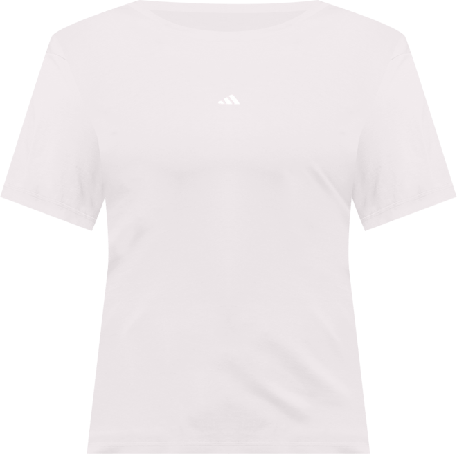 Plus Size Essentials Cotton Crewneck Short-Sleeve Logo T-Shirt