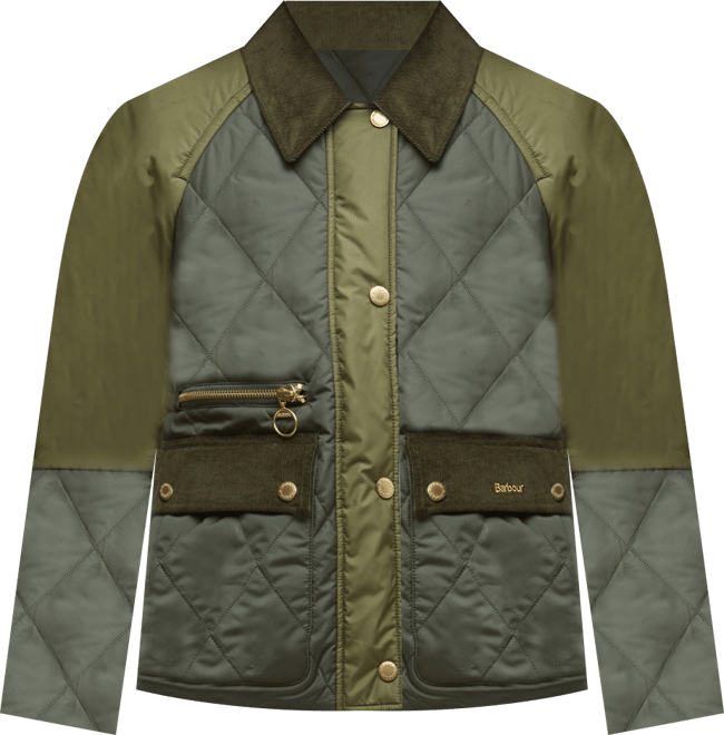 Women's Martha Corduroy-Collar Quilted Jacket