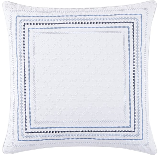 Bayside Embroidered Sham, European