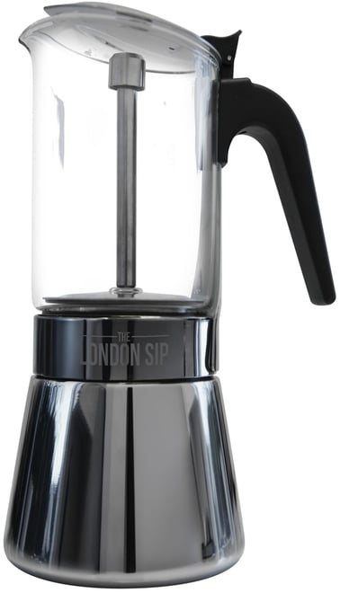 Stainless Steel 9-Cup Espresso Maker
