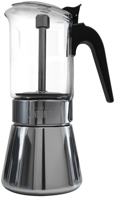 Stainless Steel 3-Cup Espresso Maker