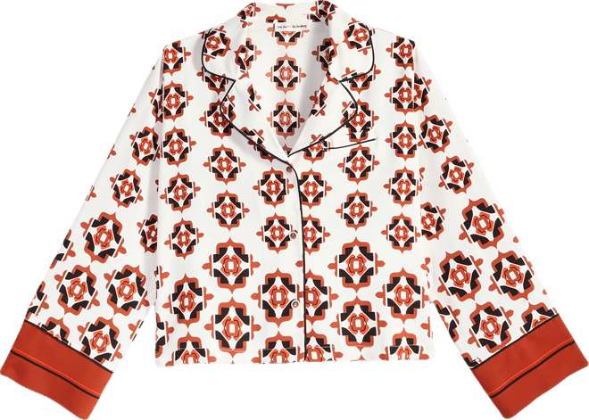 Women's Medallion-Print Shirt, Macy's Exclusive