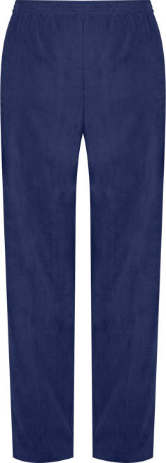 Women's Classic Corduroy Elastic Waist Short Length Pants