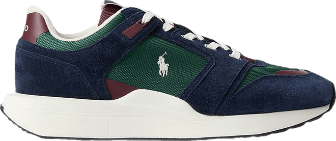 Polo Ralph Lauren Train 89 Suede & Oxford Sneakers