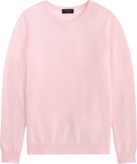 Women's Long-Sleeve 100% Cashmere Crewneck Sweater, Macy's Exclusive