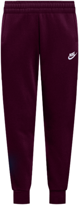 Nike Sportswear Club Fleece Pants ajustados de cintura alta para niñas talla grande