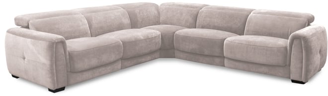 Brownell 5-Pc. L-Shape Sectional with 2 Power Motion Chairs, Exclusively at Macy's