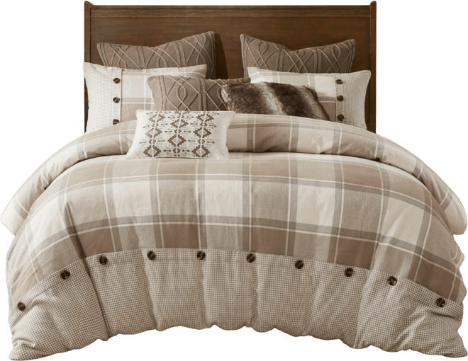 Urban Cabin Jacquard Cotton 9-Pc.Comforter Set, King