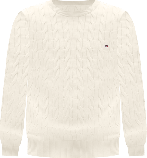 Men's Classic Cable Crewneck Sweater