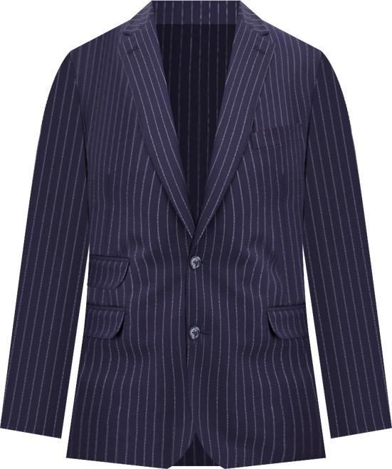 Men's Classic-Fit Pinstripe Suit Separate Jacket