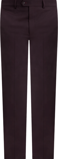 Ted by  Men's Modern-Fit Stretch Bordeaux Wool-Blend Suit Separate Pants