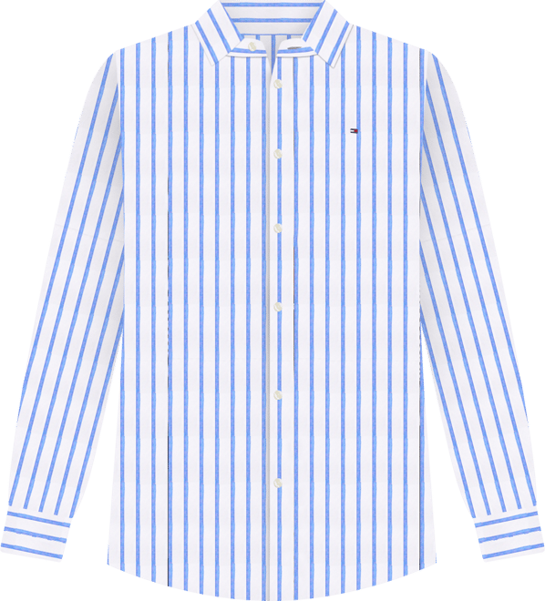 Men's Heritage Stripe Oxford Long Sleeve Shirt