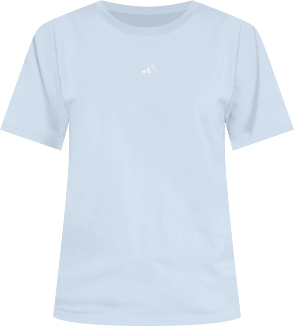 Women's Short-Sleeve Cotton Crewneck Logo T-Shirt