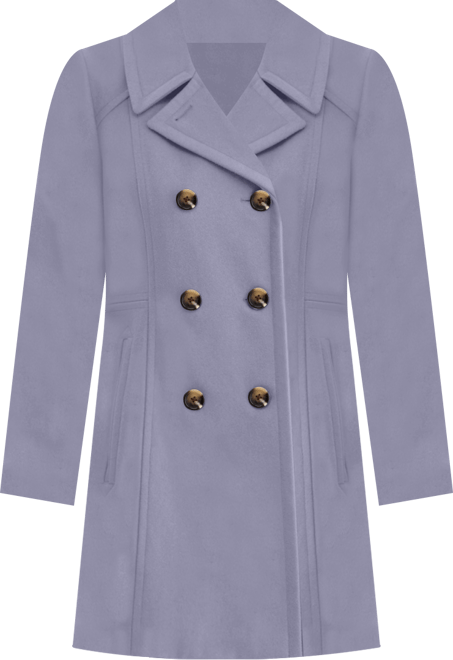 Women's Double-Breasted Peacoat, Exclusively at Macy's