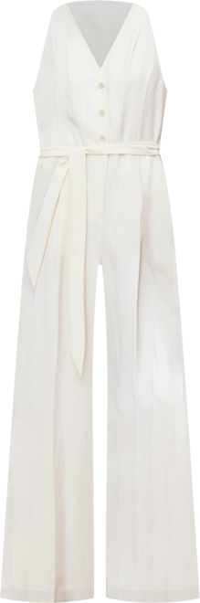 Women's Belted Halter Neck Jumpsuit