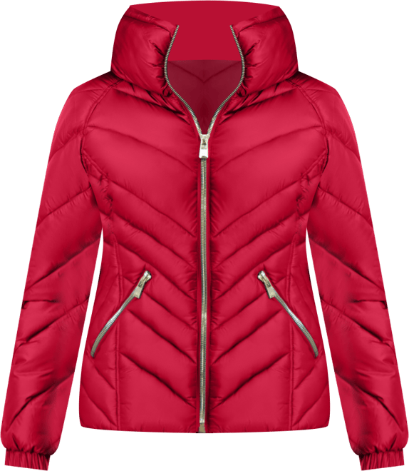 Women's Pillow-Collar Puffer Coat